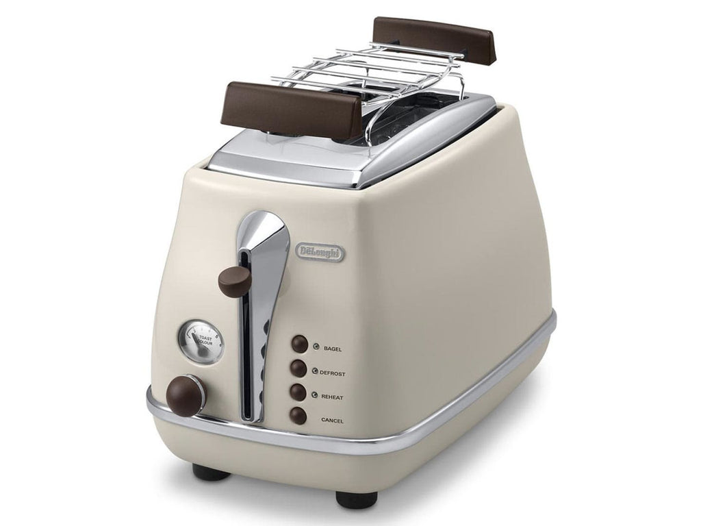 DeLonghi Toaster 900 W 2 Slots Variable Crust Browning Control CTOV 2103.BG