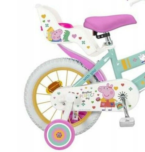 Toimsa Children's Bicycle 12” Swinka Peppa Green for Ages 3-5