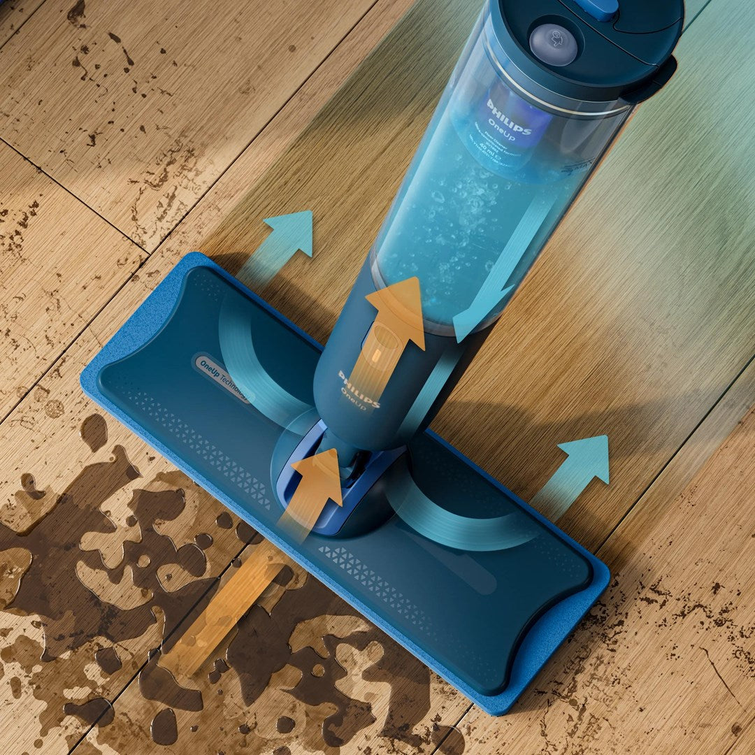 Philips 3000 Series OneUp Electric Mop, Cordless, 2425 g, 0.312 L Capacity