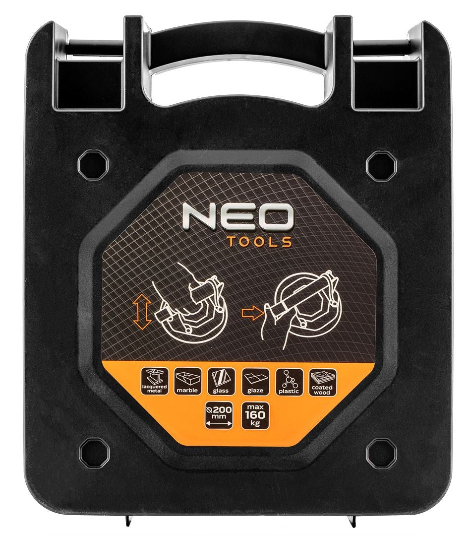NEO Vacuum Suction Cup with Pump 160 kg in Case 56-800