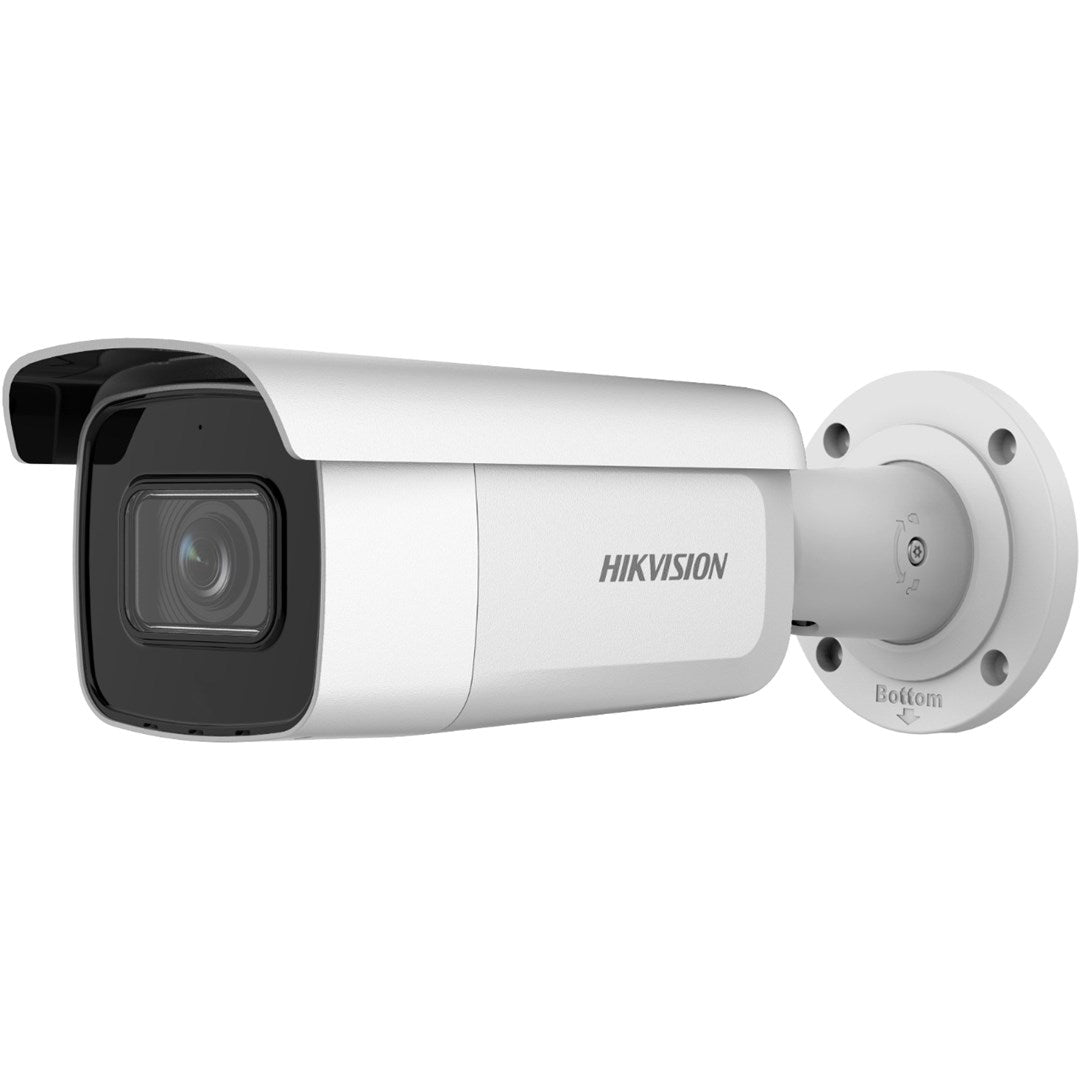Hikvision Pro Series (All) DS-2CD2683G2-IZS - Network Surveillance Camera - Bullet - Dustproof/Waterproof/Destructible - Color (Day & Night) - 8 MP - 3840 x 2160 - f14 Mount - Motorized - Audio - LAN 10/100 - MJPEG, H.264, H.265, H.265+, H.264+ - DC 12