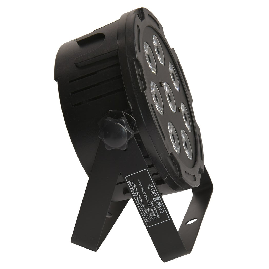 LIGHT4ME PENTA PAR 8x12W MKII RGBWA - RGB LED Spotlight