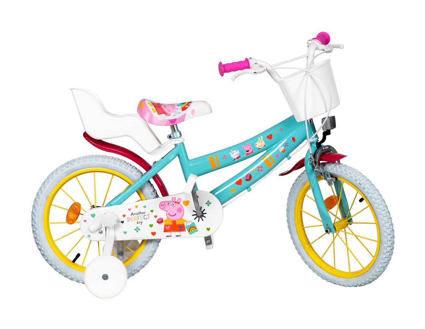 TOIMSA Peppa Pig Children's Bike 16" Green 1698 TOI1698