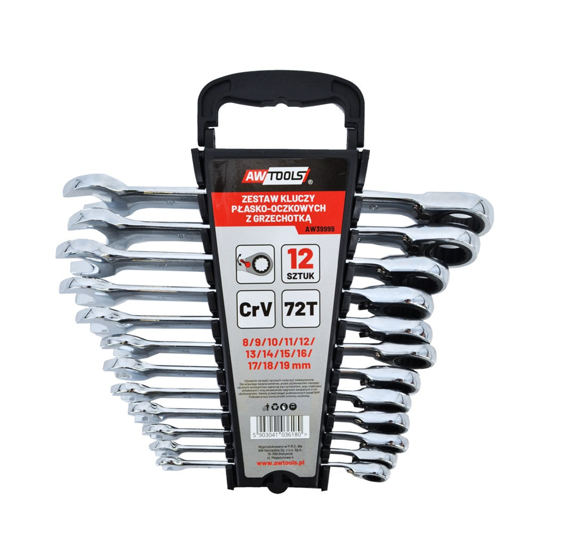 AWTOOLS Combination Wrench 12-Piece AW39999