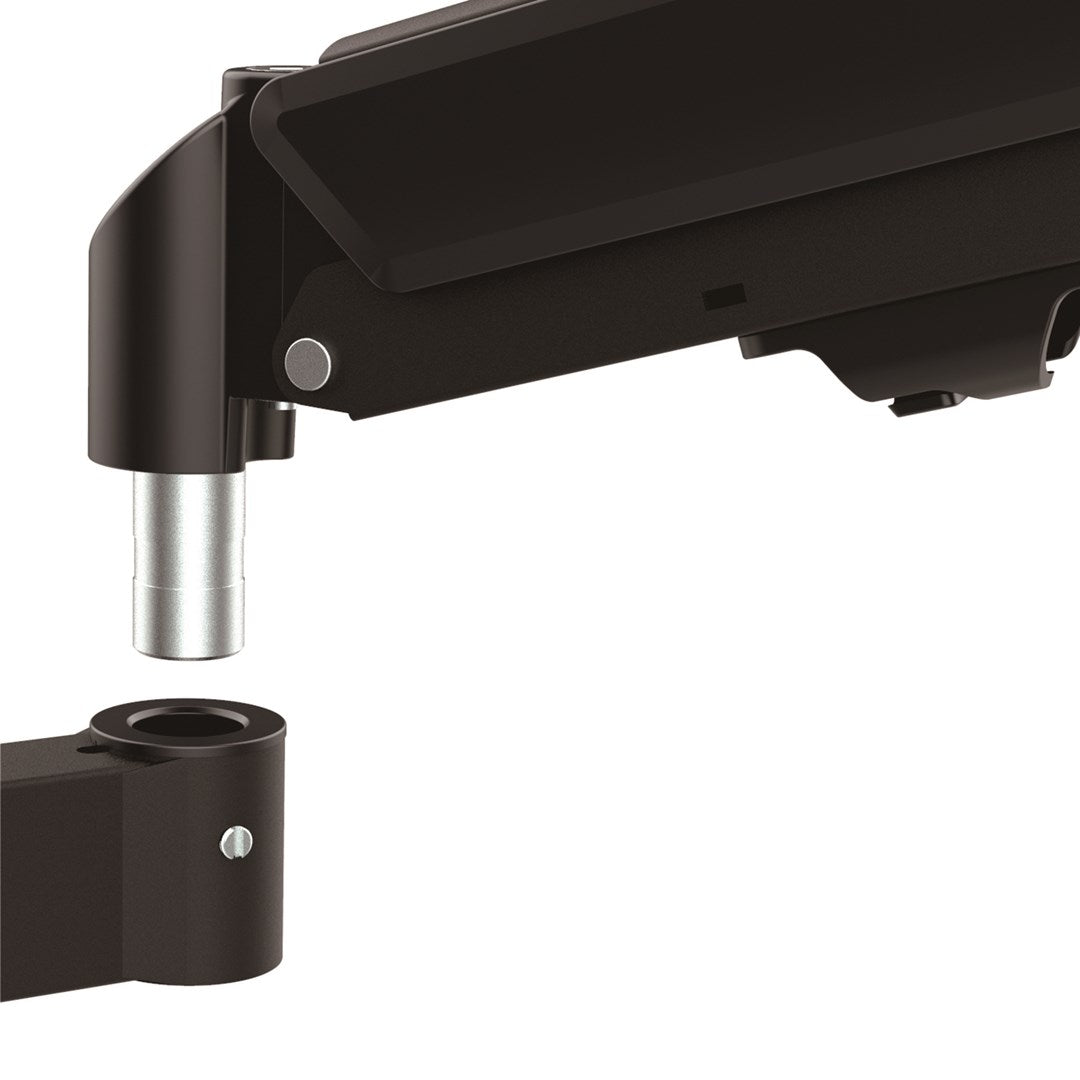 Maclean MC-136 2 Monitor Mount Gas Spring 17-32 2-10 kg Black