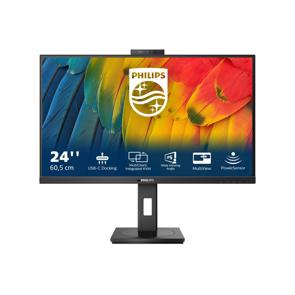 Philips 5000 series 24B1U5301H/00 LED display 60.5 cm (23.8 ) 1920 x 1080 pixels Full HD LCD Black