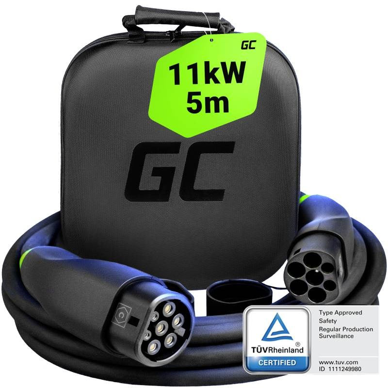 Green Cell EVKABGC03 Charging Cable for Electric Vehicles Type 2 3.5 m