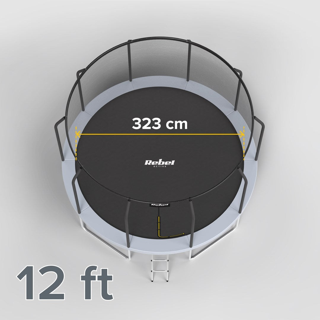Rebel Trampoline Pro 12FT RBA-8003