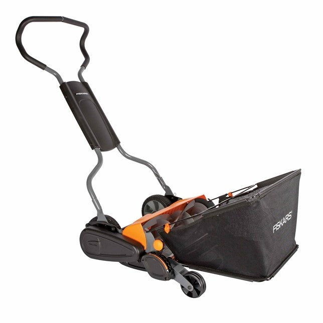 Fiskars StaySharp Max Reel Mower 610 mm Cutting Width Adjustable Height 20-100 mm