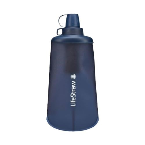 LifeStraw Peak Squeeze Filter Bottle 650 ml Mountain Blue LSPSFXMLMB1 650ml-mountain