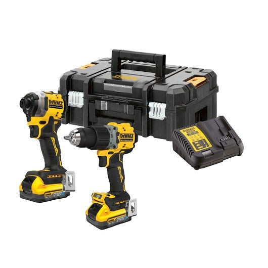 DeWALT DCK2050H2T 18V Cordless Power Tool Kit with 2 x 5.0Ah Batteries DCD805+DCF850 Aku5
