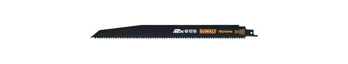DeWalt Jigsaw/Sabre Saw/Reciprocating Saw Blade Set 5 Pieces 370 mm Length Model BD-DT2314L