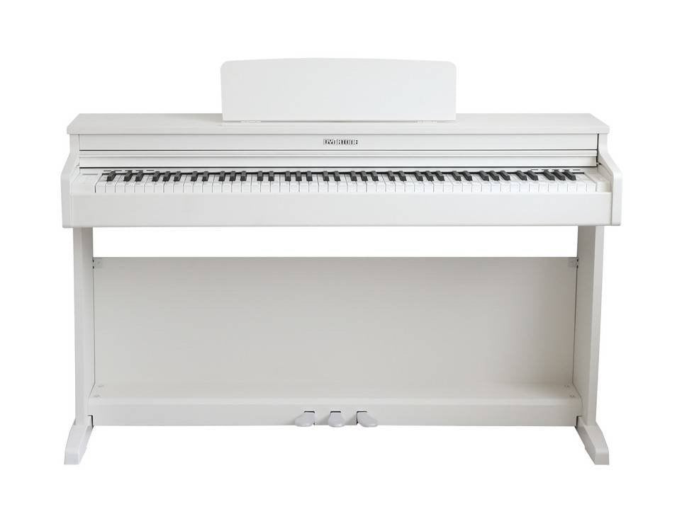 DYNATONE Digital Piano SLP-260 WH - 5600 g - 380 mm x 145 mm x 970 mm - Model DYNSLP260WH