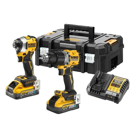 DeWALT DCK2050H2T 18V Cordless Power Tool Kit with 2 x 5.0Ah Batteries DCD805+DCF850 Aku5