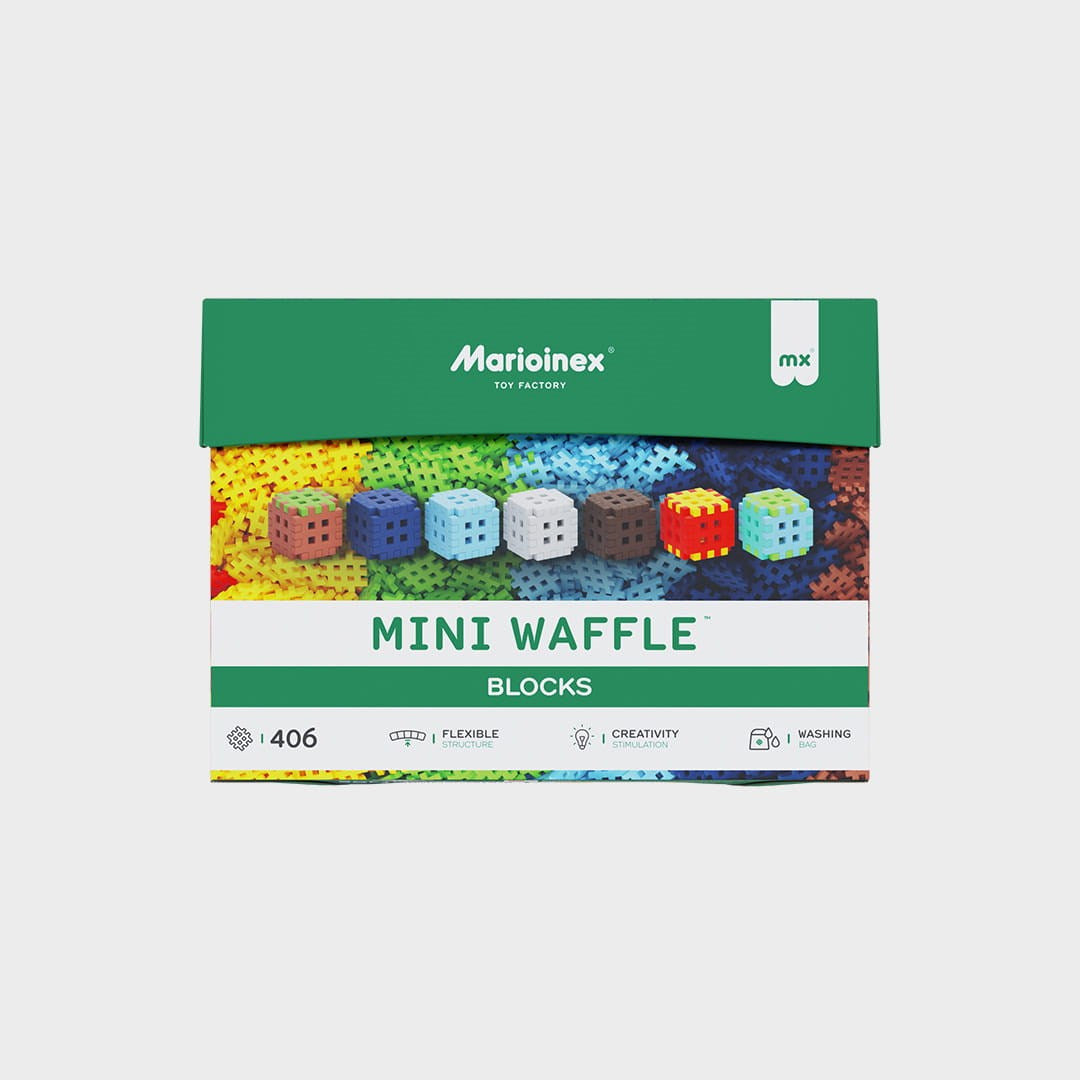 Marioinex Mini Waffle building blocks  406 pieces