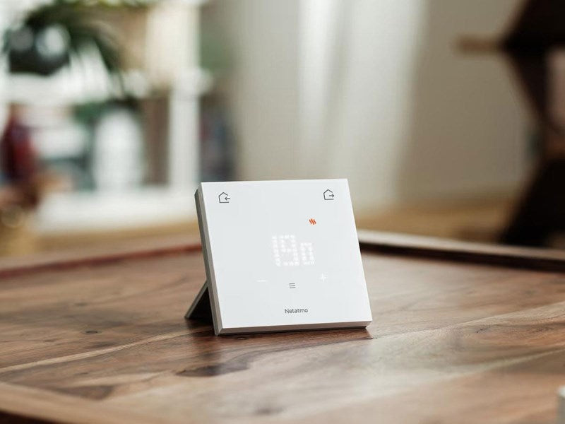 NETATMO Wireless Thermostat - Wi-Fi - 5-30°C Range - Compatible with Alexa - Model: ETP-DC