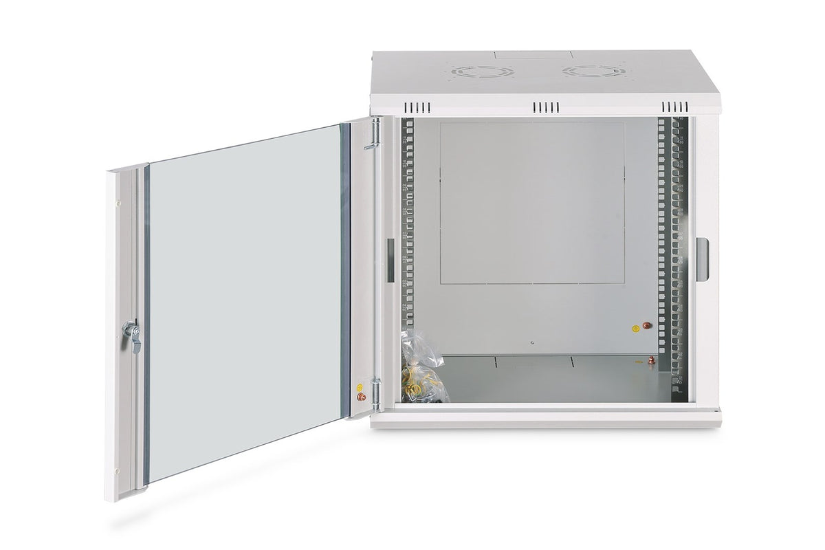 DIGITUS Wall-mounted Rack 12U 600x450 mm Grey DN-19 12-U-EC