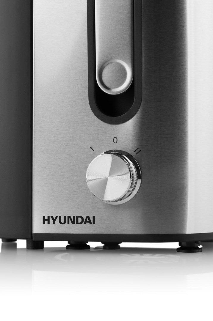 Hyundai JE 337II Centrifugal juicer 400 W Black  Stainless steel