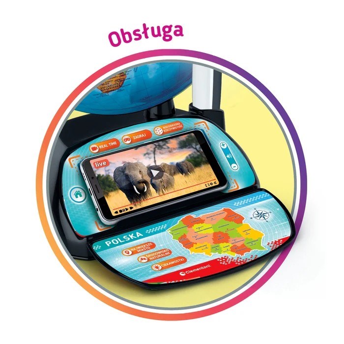 Clementoni Interactive Globe 50848 - Educational - 1705 g - 355x295x427 mm