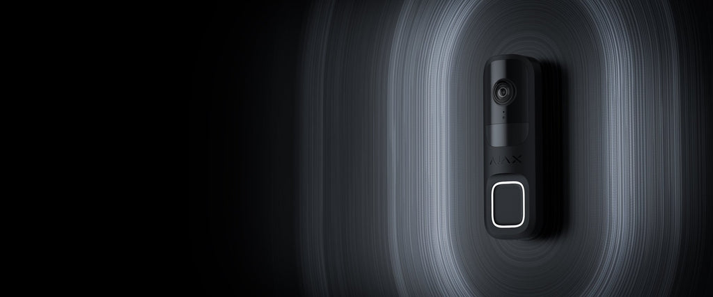 AJAX DoorBell Wireless Video Intercom (black)