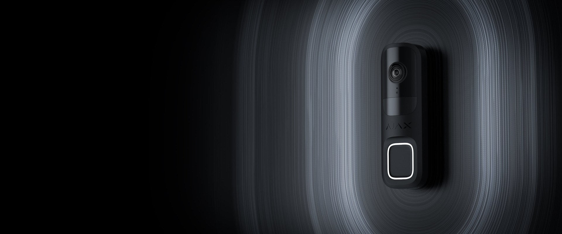AJAX DoorBell Wireless Video Intercom (black)