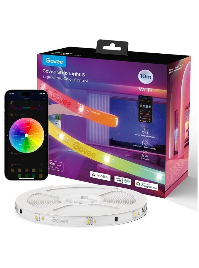 Govee H612C 10 m LED Strip Wi-Fi Bluetooth RGBIC