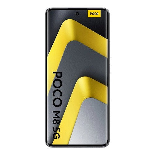 POCO M8 5 G Smartphone 17.2 cm (6.77) Hybrid Dual SIM USB Type-C 8 GB 256 GB 5520 mAh Silver