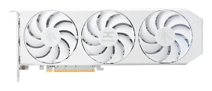Powercolor RX 9060XT Hellhound Spectral White OC - 16GB - Retail 16G-L/OC/WHITE