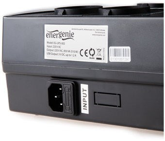 EnerGenie EG-UPS-001 UPS Line-Interactive 0.65 kVA 390 W 4 AC outlets