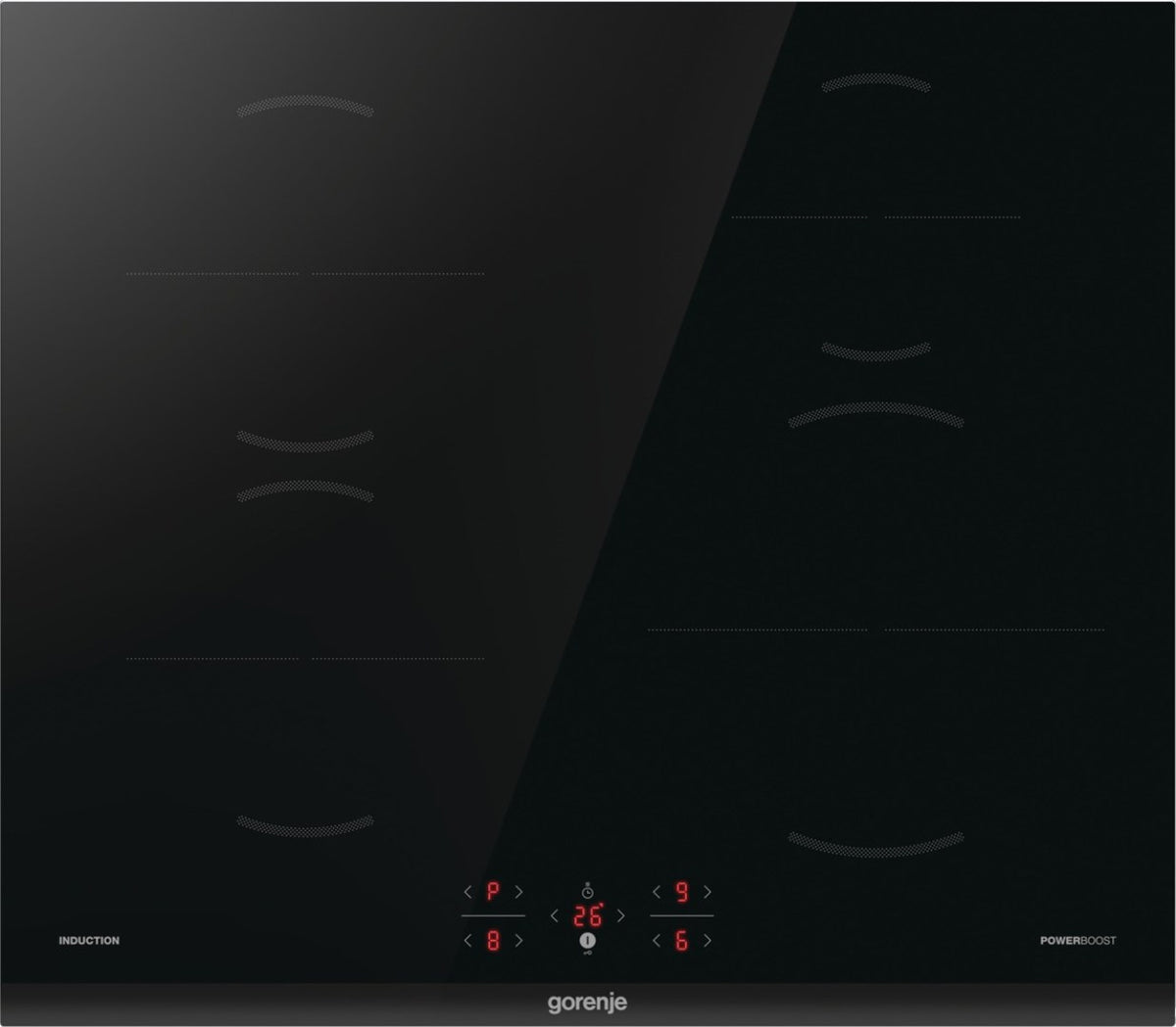 GORENJE Built-in Induction Hob 4 Cooking Zones Glass-Ceramic Model GI6401BC
