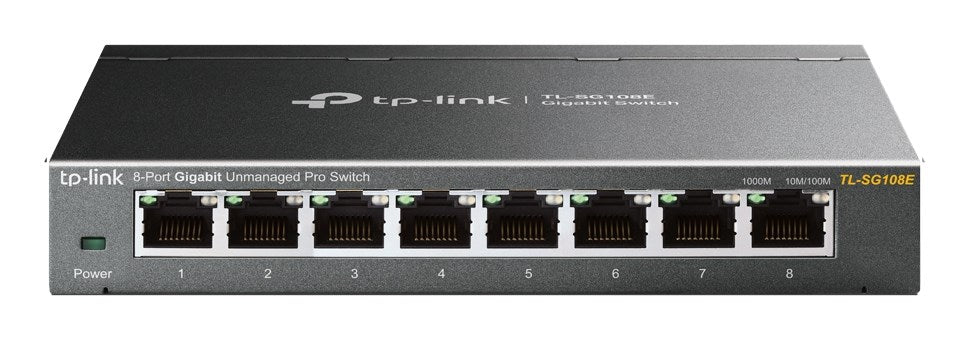 TP-LINK TL-SG108E Managed L2 Gigabit Ethernet Switch