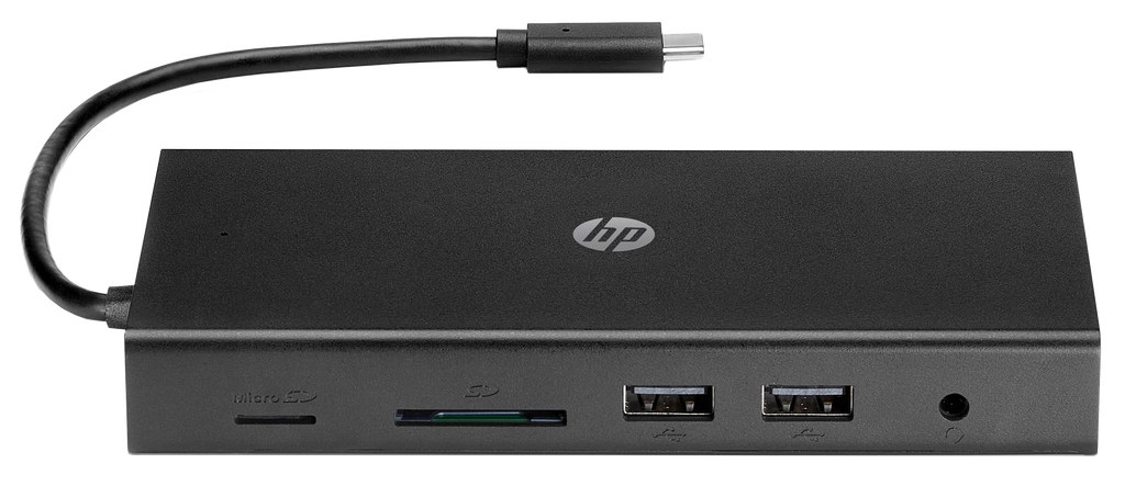 HP Travel Hub - Port Replicator - USB-C - VGA, HDMI - Europa - 1C1Y5AA#ABB