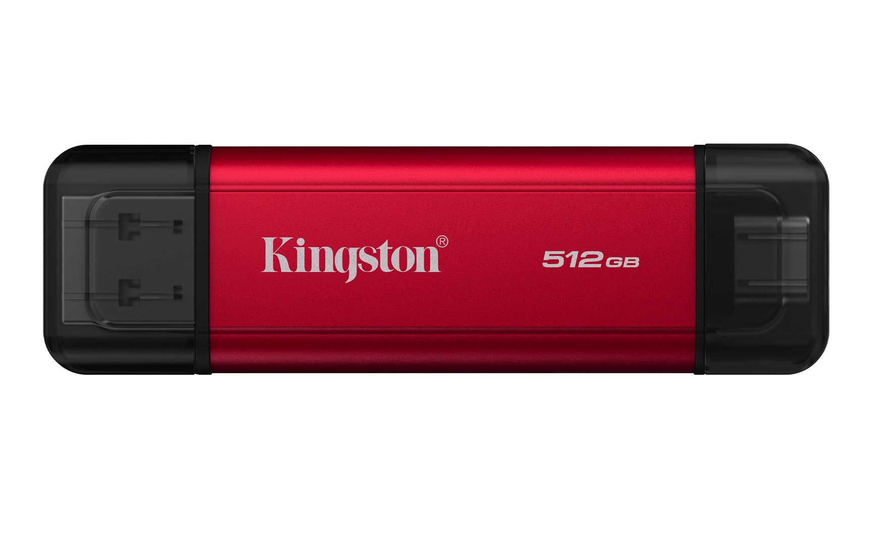 Kingston Technology 512GB Portable SSD - Dual USB-A/C, up to 1050MB/s USB 3.2 Gen 2 (SPSD/512GB)