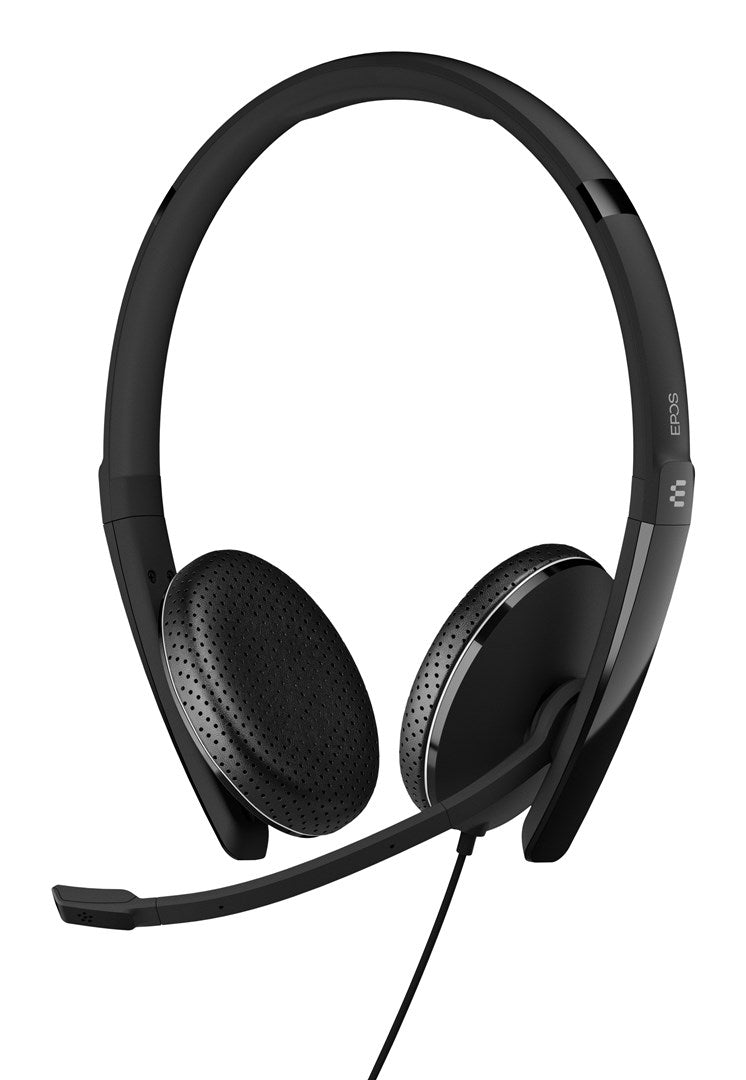 EPOS ADAPT 165T USB II Headset On-Ear Wired 3.5 mm Plug USB-A Black