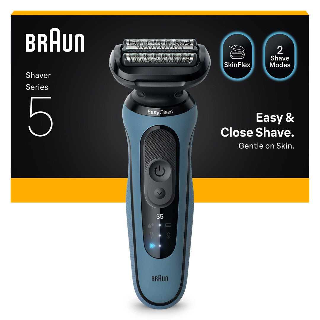 Braun Series 5 52-A1000S men's shaver Foil shaver Blue