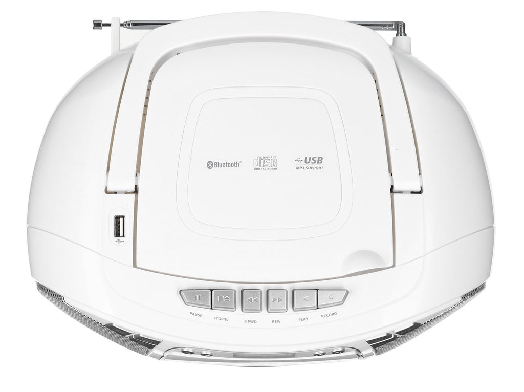 JVC RC-E451W Portable CD Player White 3.2W RMS FM 87.5-108MHz