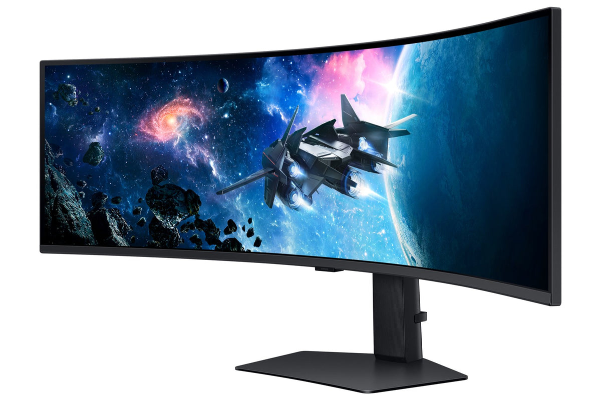 Samsung G95C computer monitor 124.5 cm (49 ) 5120 x 1440 pixels Dual QHD LED Black