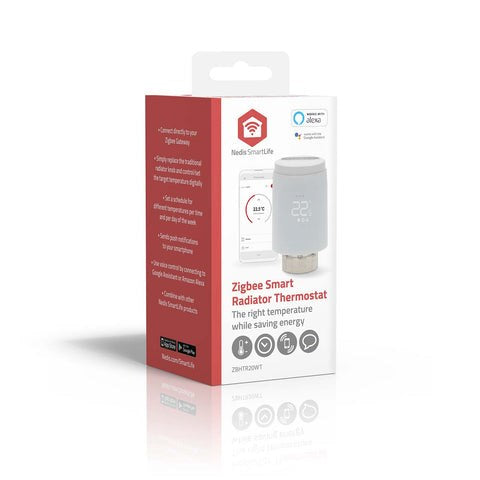 Nedis SmartLife ZigBee Radiator Thermostat - Energy Efficient Control