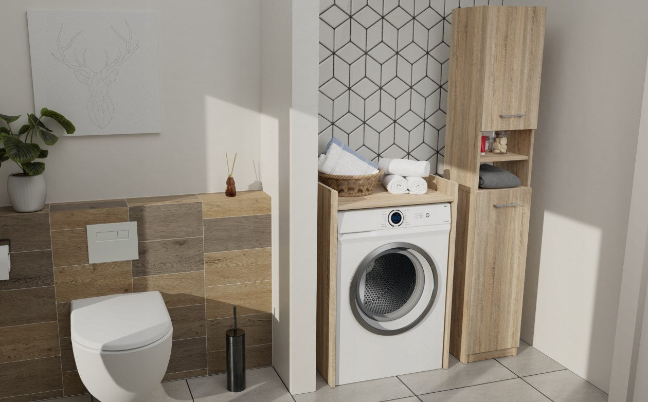 Washing Machine Cabinet POLA NP SONOM - Sonoma Oak - Model: POLA NP
