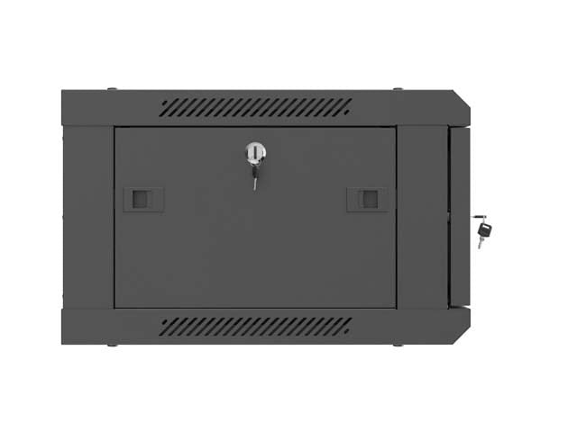 Lanberg Wall-mounted Rack 4U Black WF01-6404-00B
