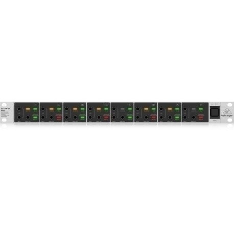 Behringer DI800 Audio Mixer - 8-Channel Direct Injection Box