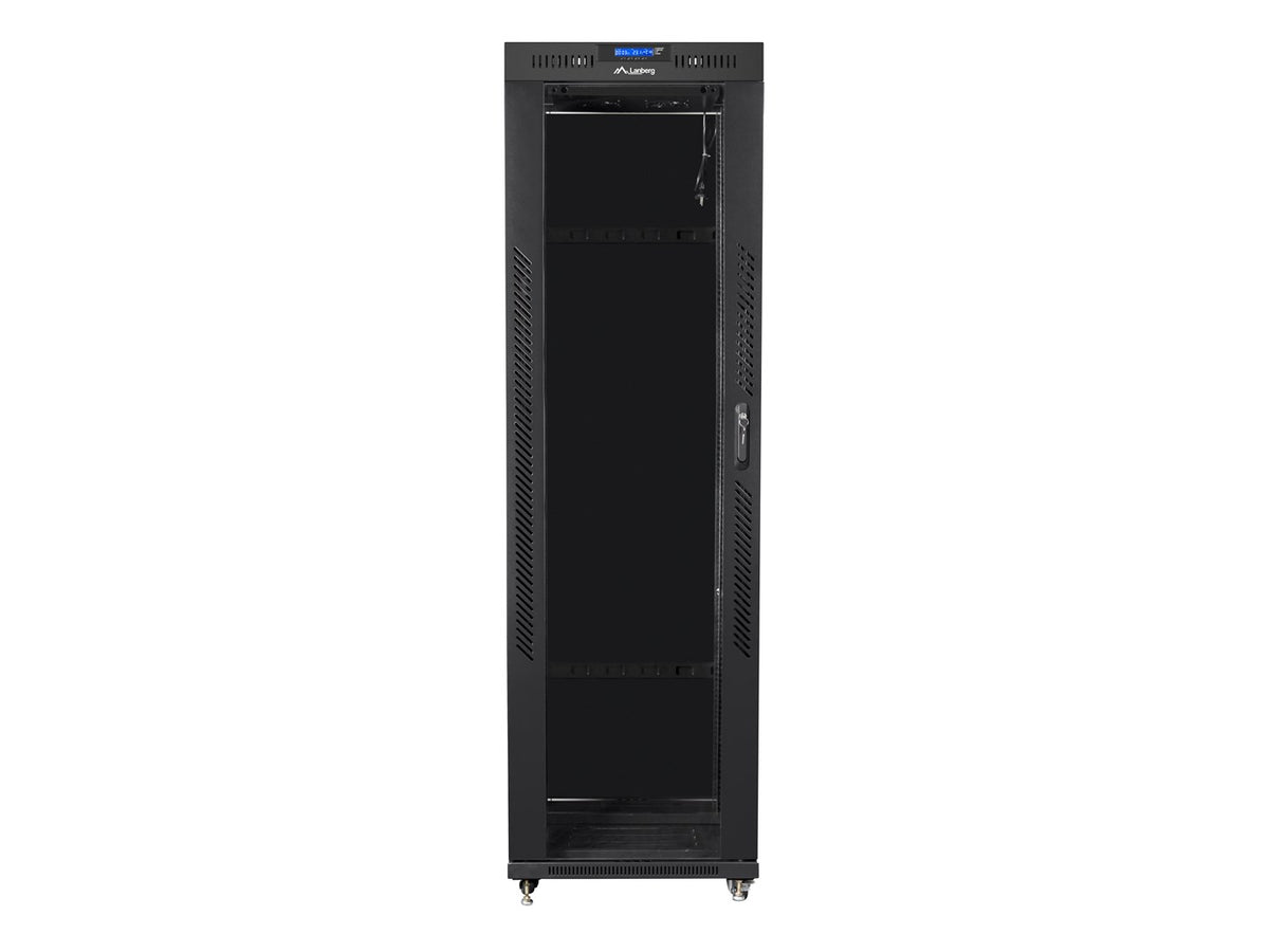 Lanberg FF01-6042-12B Rack Cabinet 42U Freestanding Black