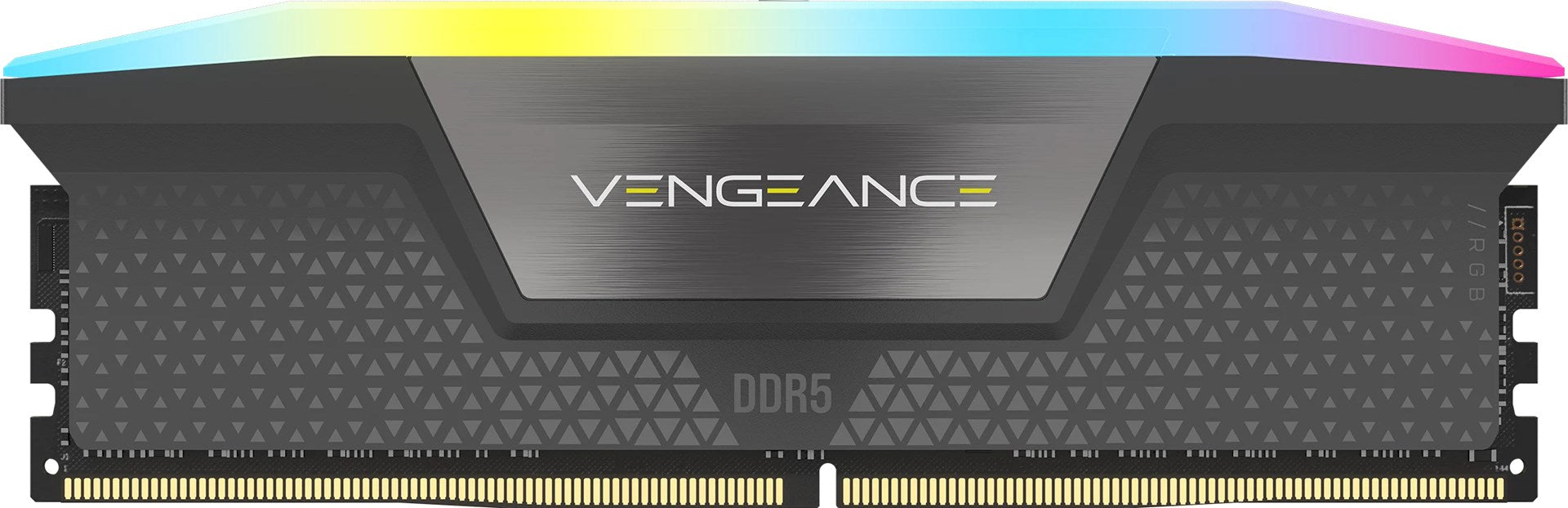 CORSAIR Vengeance RGB DDR5 32GB Kit 2x16GB DIMM 288-PIN 1600 MHz PC5-51200 CL32 Grey (CMH32GX5M2B6400Z32)