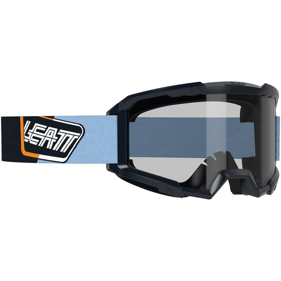 Leatt Goggle Vizion 2.5 Cycling Goggles One Size | Model: Goggle_Vizion_2.5/Blue/Orange_26