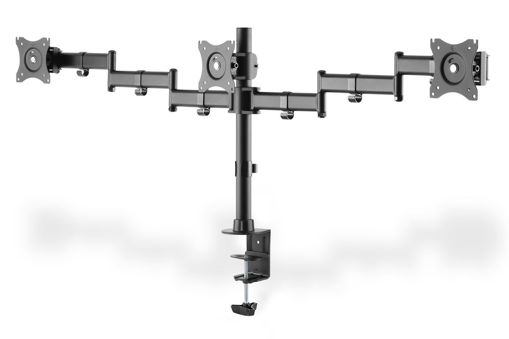 DIGITUS DA-90362 Mounting Kit for 3 Monitors Black