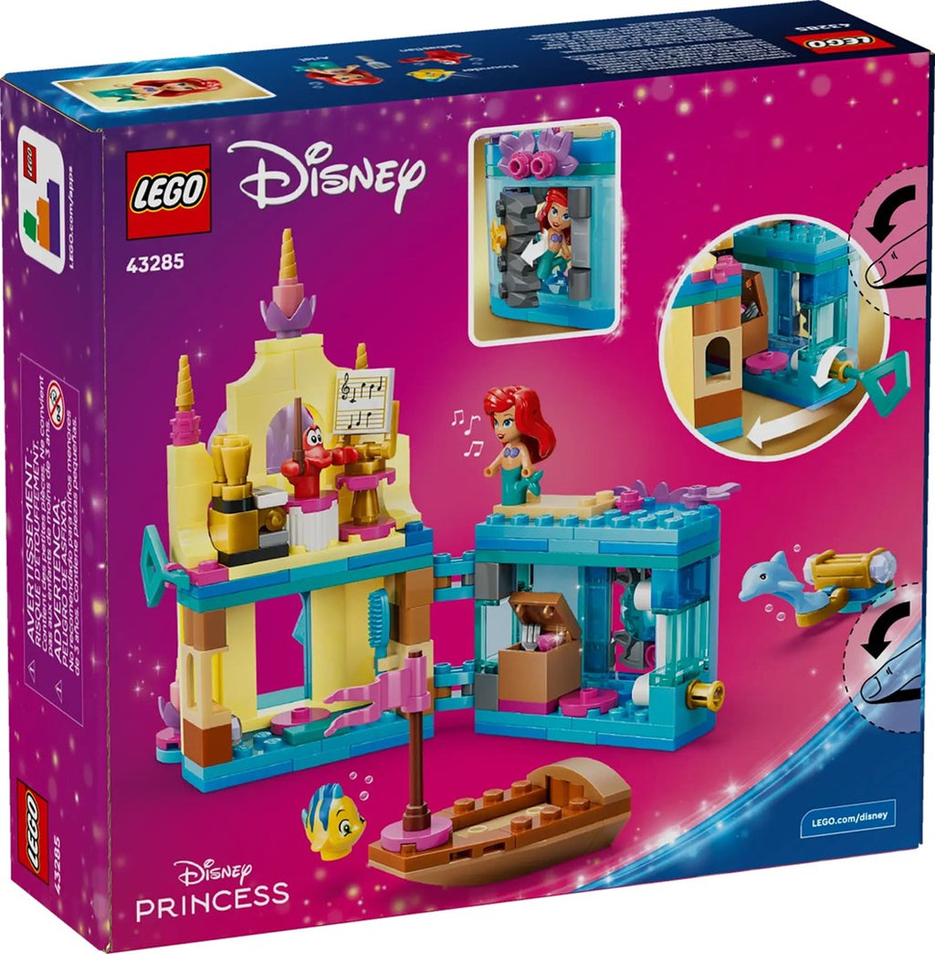 LEGO DISNEY 43285 Ariel's Magical Mini Palace Set