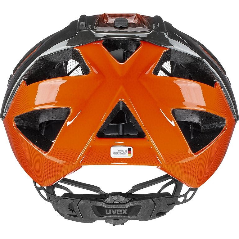 uvex quatro Orange, Titanium | Full-Face Helmet