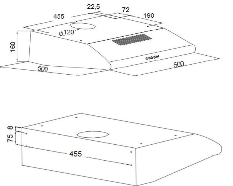 Akpo WK-7 P-3050 Cooker Hood