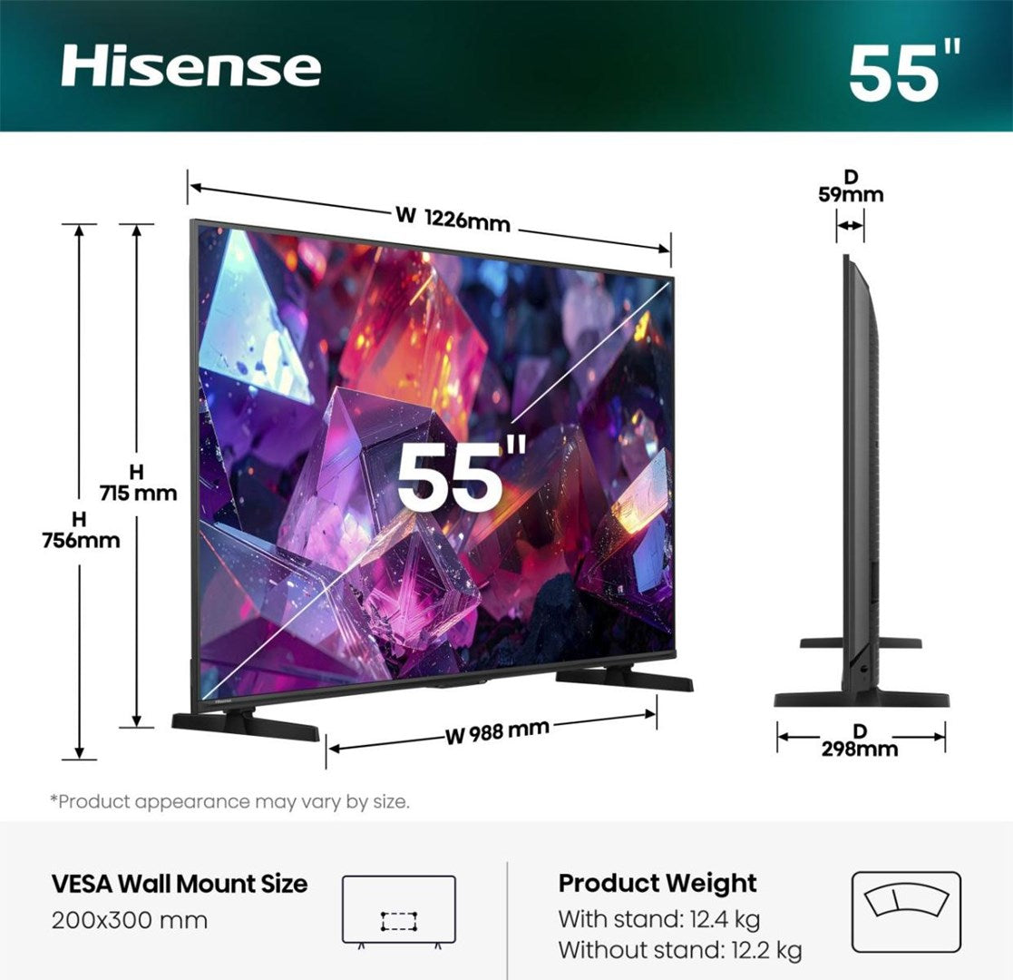 HISENSE 55-inch 4K Ultra HD Smart TV 7961-04F