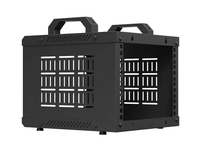 Lanberg Open Rack 10" 4U 280x300 mm Black OR10-2304-B